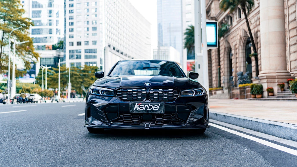 KARBEL - BMW 3 SERIES G20 LCI CARBON FIBRE FRONT LIP