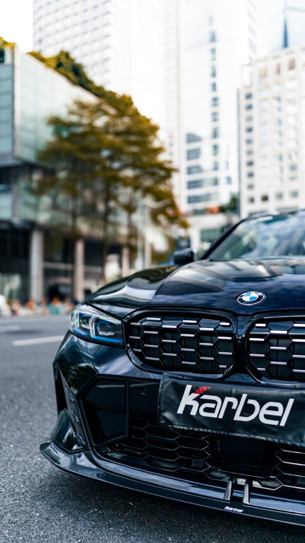 KARBEL - BMW 3 SERIES G20 LCI CARBON FIBRE FRONT LIP