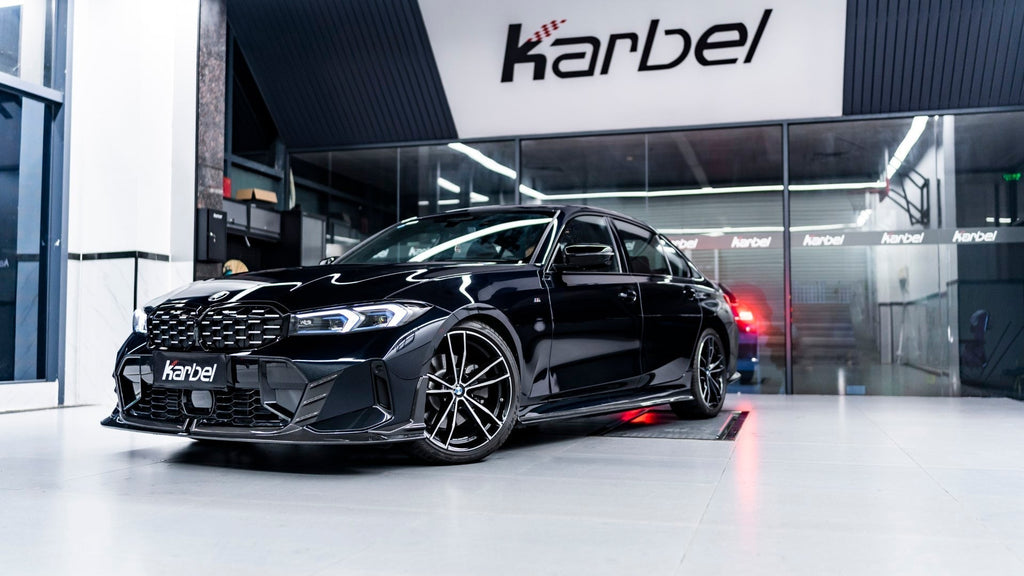 KARBEL - BMW 3 SERIES G20 LCI CARBON FIBRE FRONT LIP