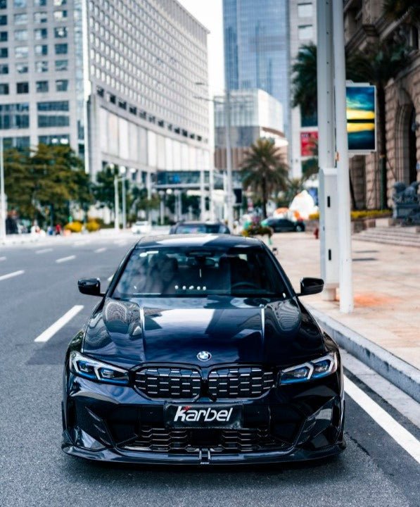KARBEL - BMW 3 SERIES G20 LCI CARBON FIBRE FRONT LIP