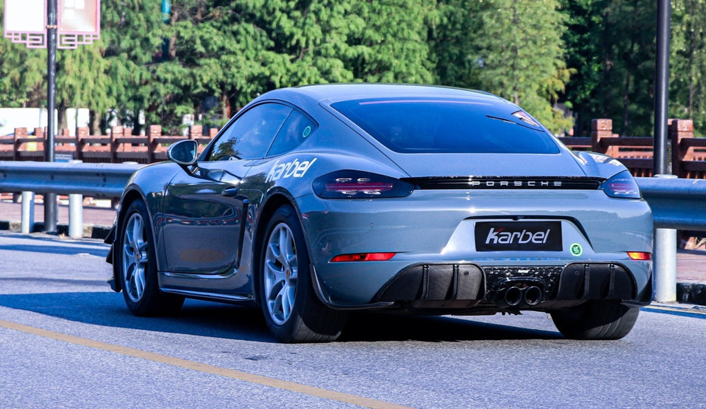 KARBEL - PORSCHE 718 CAYMAN / BOXSTER DRY CARBON FIBRE FULL BODY KIT