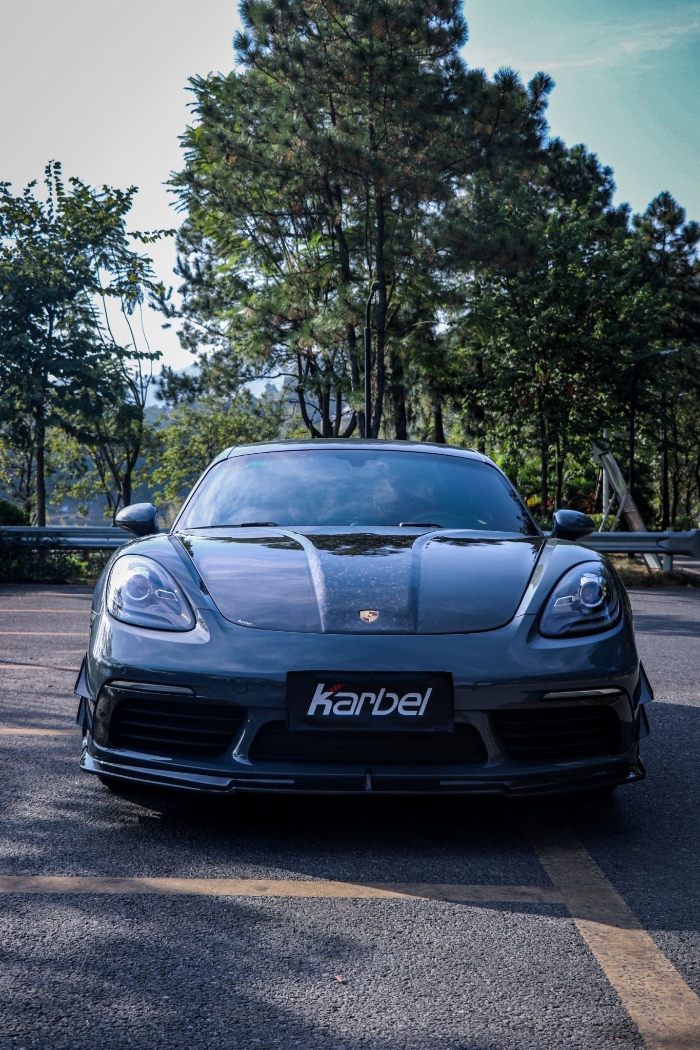 KARBEL - PORSCHE 718 CAYMAN / BOXSTER DRY CARBON FIBRE FULL BODY KIT
