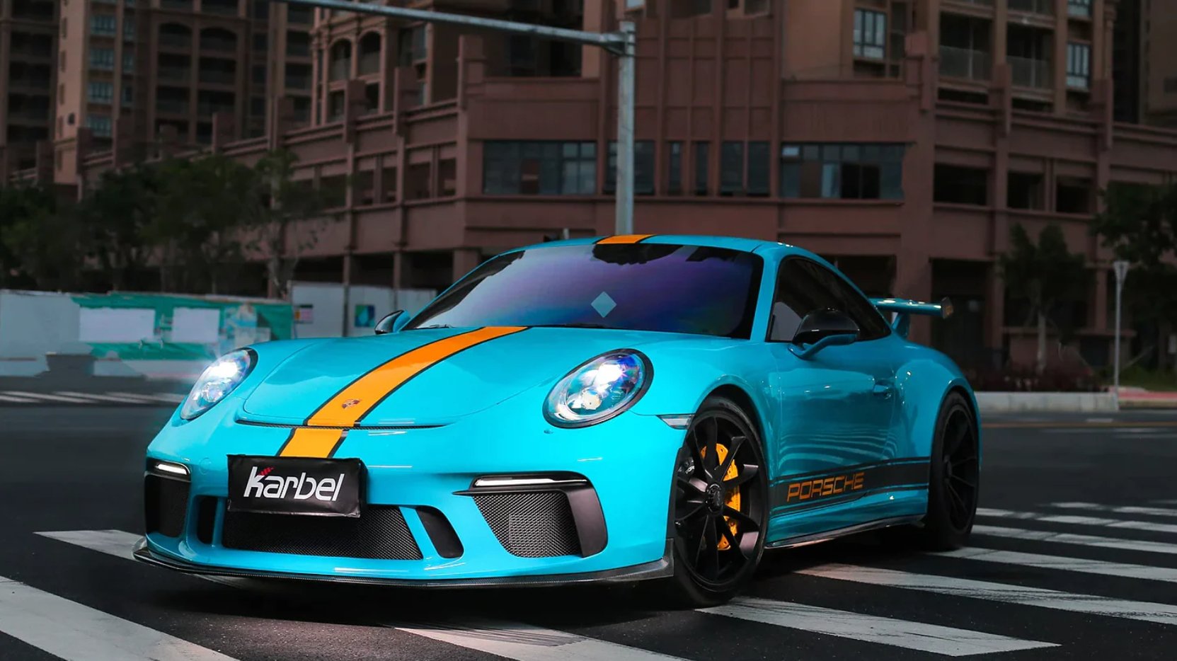 KARBEL - PORSCHE 911 991.2 GT3 DRY CARBON FRONT LIP