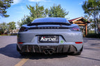 KARBEL - PORSCHE CAYMAN 718 DRY CARBON REAR SPOILER