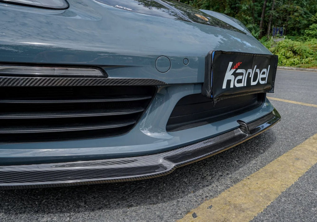 KARBEL - PORSCHE CAYMAN / BOXSTER 718 DRY CARBON FRONT LIP