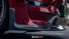 KARBEL - TESLA MODEL 3 DRY CARBON FIBRE FRONT LIP SPLITTER