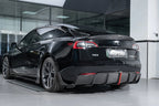 KARBEL - TESLA MODEL 3 DRY CARBON FIBRE SIDE SKIRTS