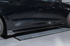 KARBEL - TESLA MODEL 3 DRY CARBON FIBRE SIDE SKIRTS