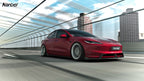 KARBEL- TESLA MODEL 3 HIGHLAND 2024+ CARBON FIBRE SIDE SKIRTS
