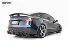 KARBEL - TESLA MODEL 3P PERFORMANCE HIGHLAND DRY CARBON FIBER GT WING SPOILER