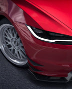 KARBEL- TESLA MODEL HIGHLAND 2024+ CARBON FIBRE FRONT CANARDS
