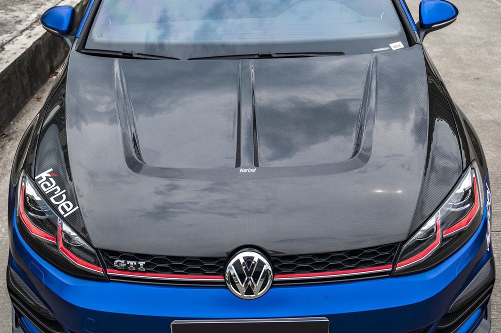 KARBEL - VOLKSWAGEN GOLF GTI MK7.5 CARBON FIBRE FULL BODY KIT
