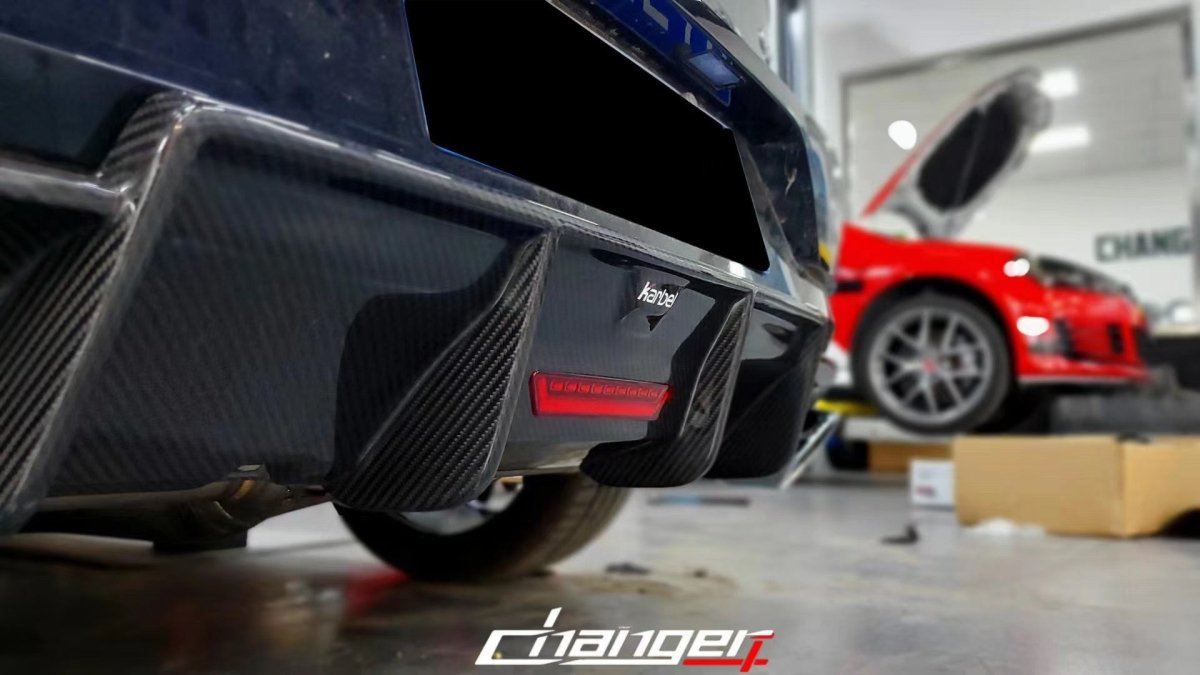 KARBEL - VOLKSWAGEN GOLF GTI MK7.5 CARBON FIBRE REAR DIFFUSER