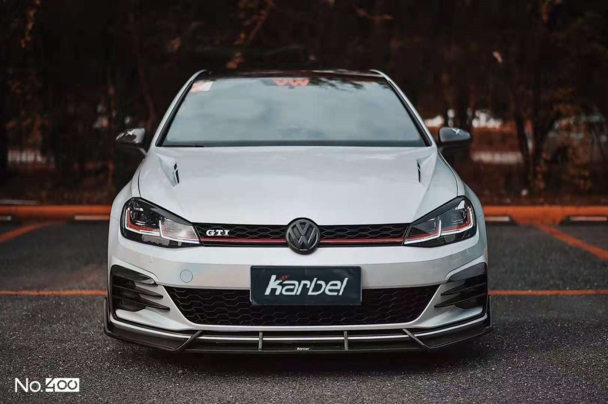 KARBEL - VOLKSWAGEN GOLF GTI MK7.5 CARBON FIBRE UPPER VALANCES