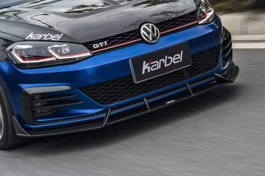 KARBEL - VOLKSWAGEN GOLF GTI MK7.5 CARBON FIBRE UPPER VALANCES