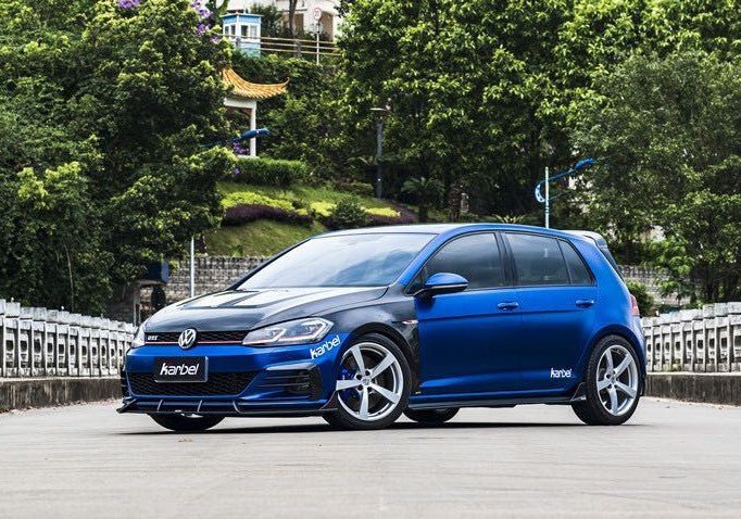 KARBEL - VOLKSWAGEN GOLF R/ GTI MK7.5 CARBON FIBRE SIDE SKIRTS