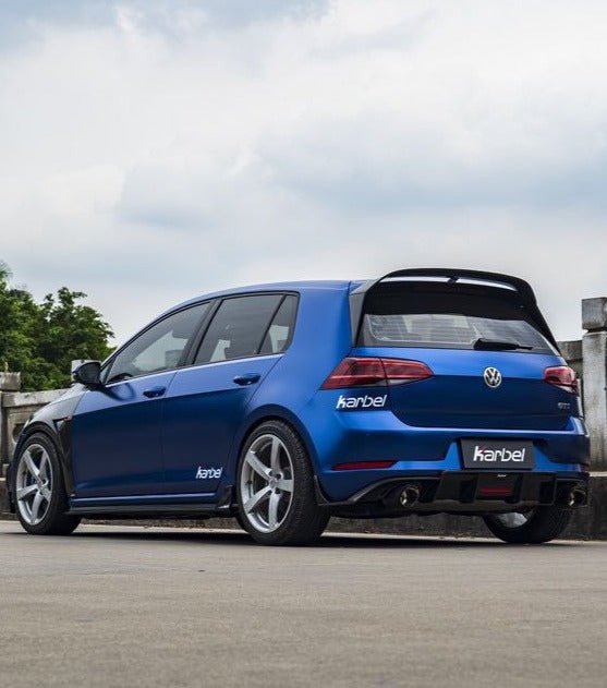 KARBEL - VOLKSWAGEN GOLF R/ GTI MK7.5 CARBON FIBRE SIDE SKIRTS