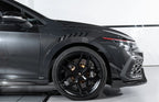 KARBEL - VOLKSWAGEN GOLF GTI MK8 CARBON FIBRE FRONT BUMPER CANARDS