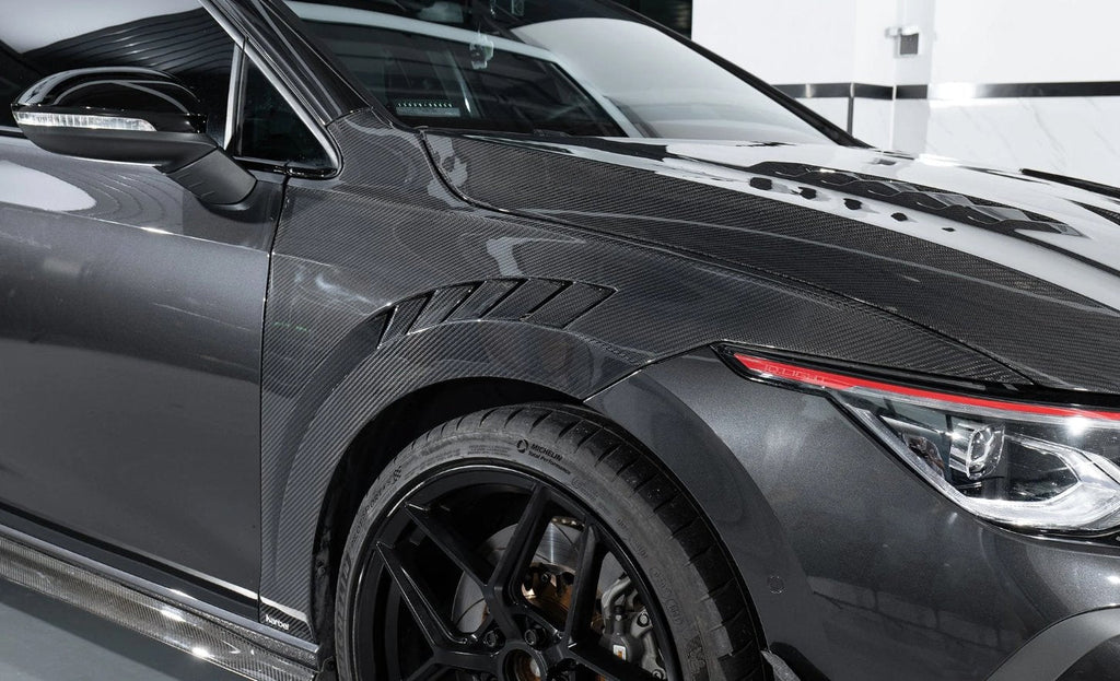 KARBEL - VOLKSWAGEN GOLF GTI MK8 CARBON FIBRE FRONT FENDERS / WINGS