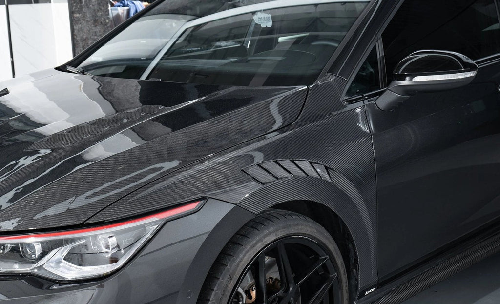 KARBEL - VOLKSWAGEN GOLF GTI MK8 CARBON FIBRE FRONT FENDERS / WINGS