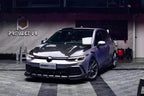 KARBEL - VOLKSWAGEN GOLF GTI MK8 CARBON FIBRE FRONT LIP