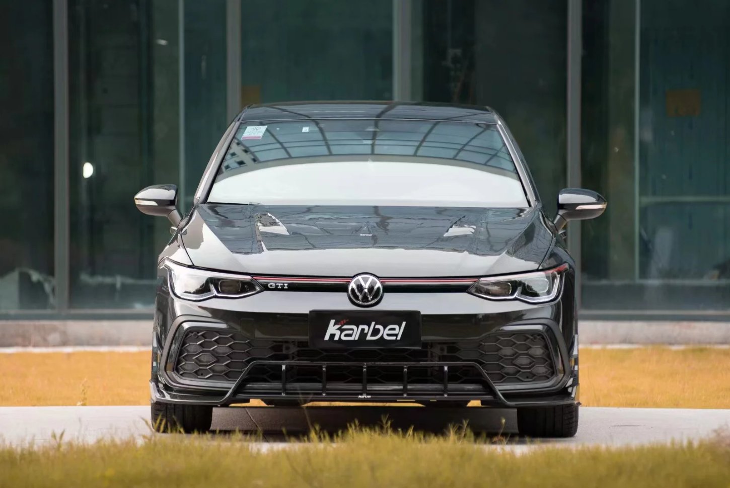 KARBEL - VOLKSWAGEN GOLF GTI MK8 CARBON FIBRE FRONT LIP