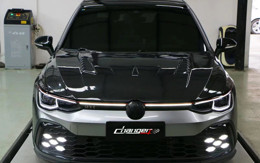 KARBEL - VOLKSWAGEN GOLF GTI MK8 CARBON FIBRE HOOD BONNET