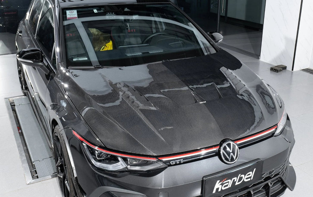 KARBEL - VOLKSWAGEN GOLF GTI MK8 CARBON FIBRE HOOD BONNET
