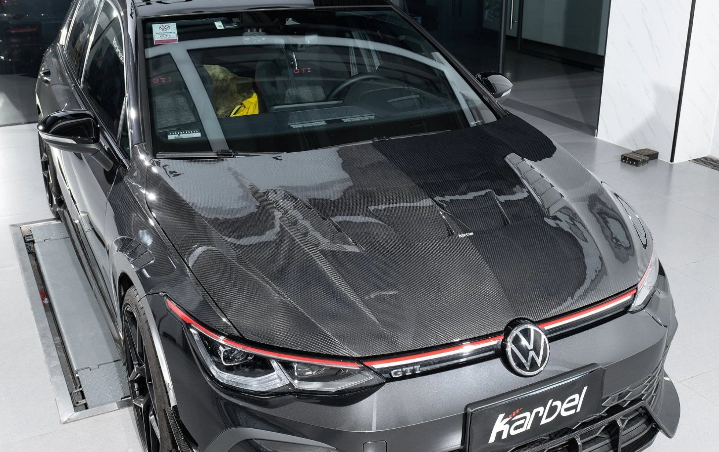 KARBEL - VOLKSWAGEN GOLF GTI MK8 CARBON FIBRE HOOD BONNET