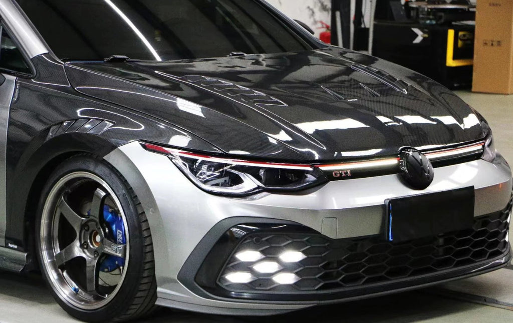 KARBEL - VOLKSWAGEN GOLF GTI MK8 CARBON FIBRE HOOD BONNET