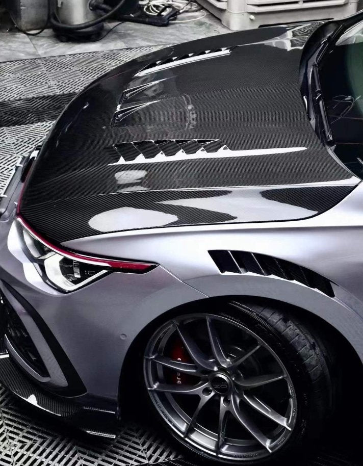 KARBEL - VOLKSWAGEN GOLF GTI MK8 CARBON FIBRE HOOD BONNET