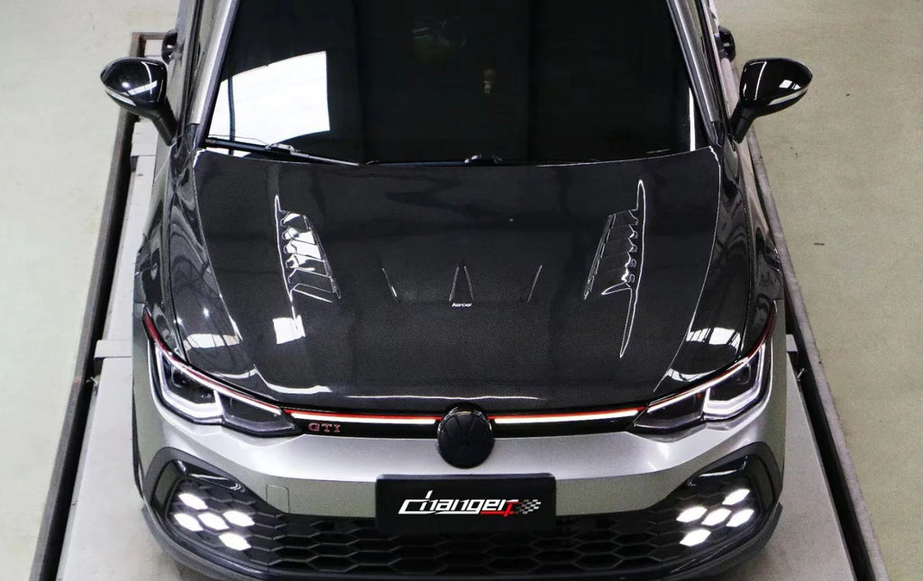KARBEL - VOLKSWAGEN GOLF GTI MK8 CARBON FIBRE HOOD BONNET