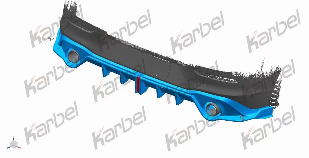 KARBEL - VOLKSWAGEN GTI MK8 DRY CARBON FIBRE FULL BODY KIT