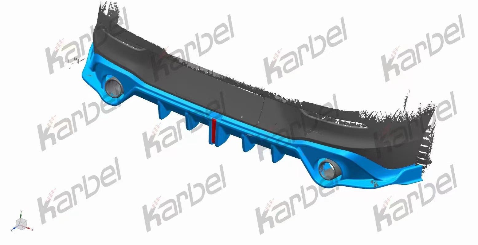 KARBEL - VOLKSWAGEN GTI MK8 DRY CARBON FIBRE FULL BODY KIT