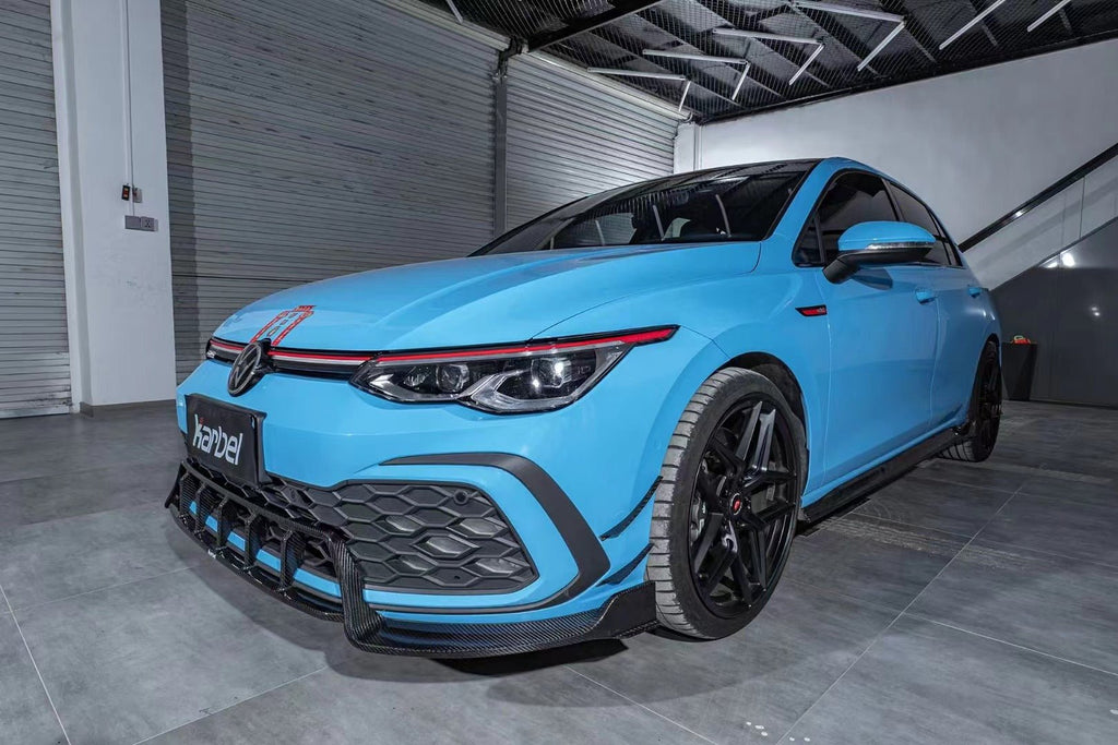 KARBEL - VOLKSWAGEN GTI MK8 DRY CARBON FIBRE FULL BODY KIT