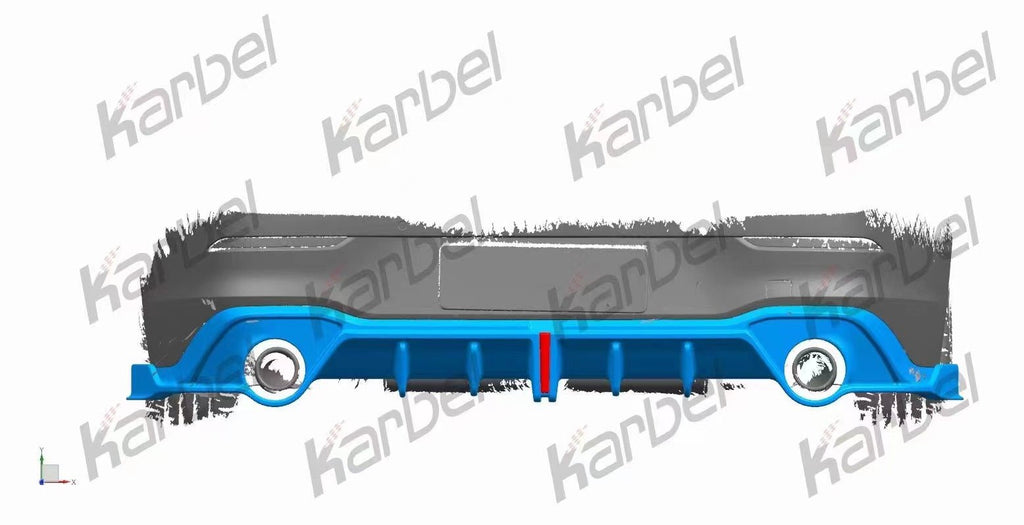 KARBEL - VOLKSWAGEN GTI MK8 DRY CARBON FIBRE FULL BODY KIT