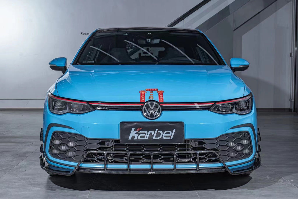 KARBEL - VOLKSWAGEN GTI MK8 DRY CARBON FIBRE FULL BODY KIT