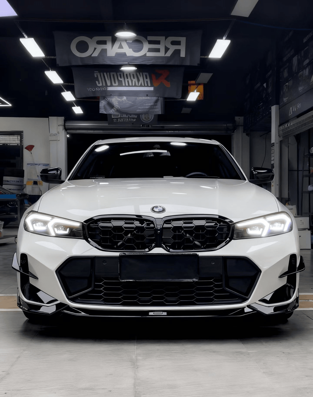 KORE - BMW 3 SERIES G20 LCI GLOSS BLACK ABS FRONT LIP