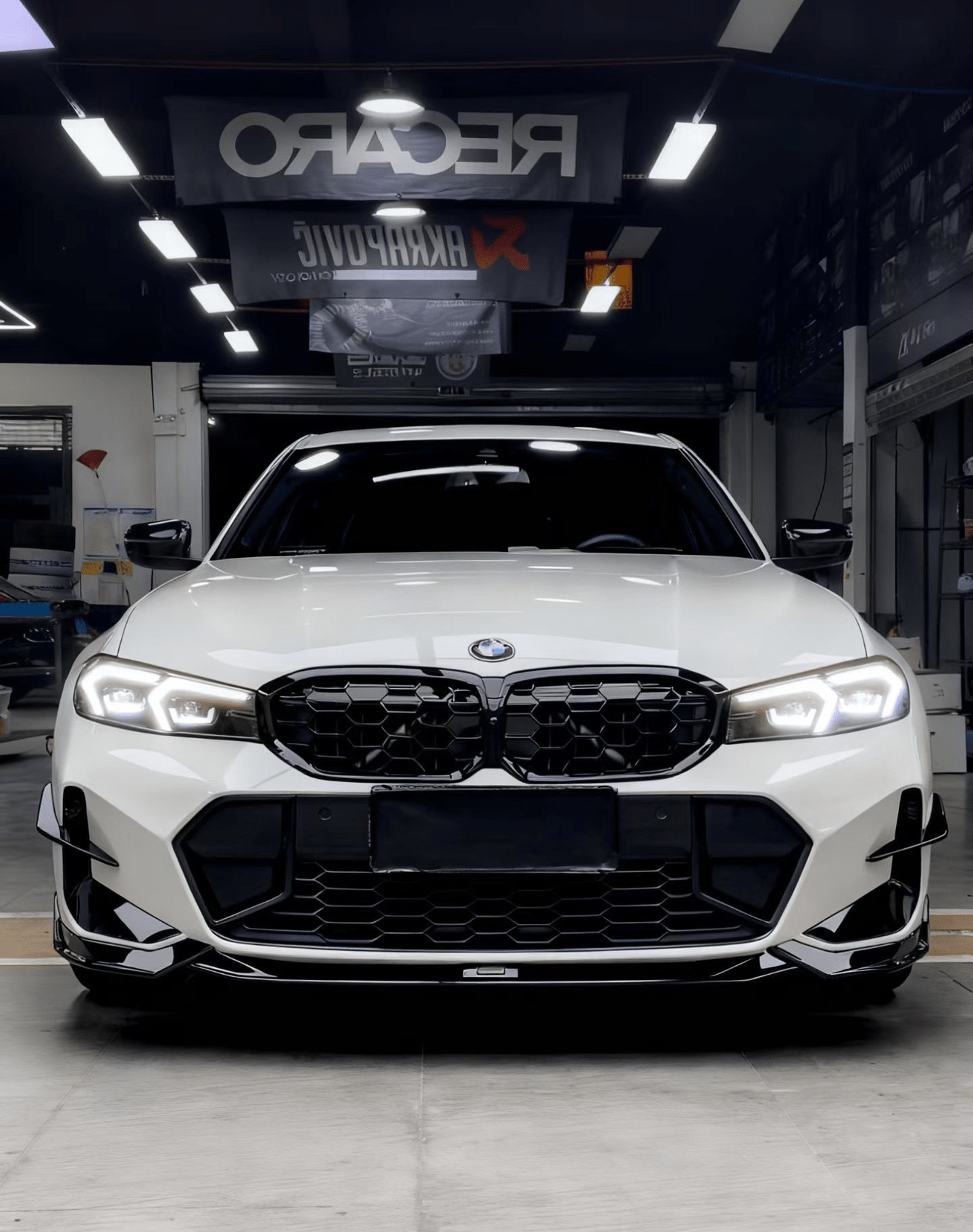 KORE - BMW 3 SERIES G20 LCI GLOSS BLACK ABS FRONT LIP