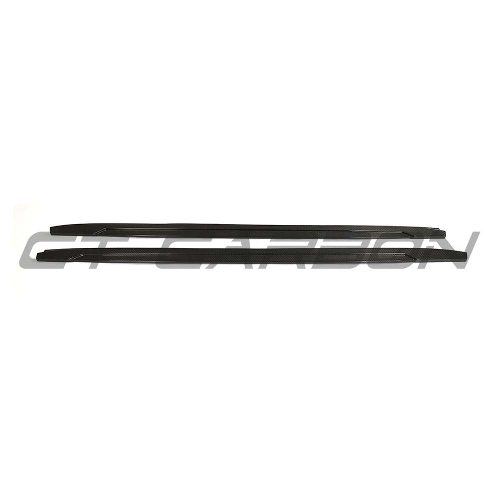 BMW F97/G01/G08 X3/X3M/IX3 LCI 2021+ DRY CARBON FIBRE SIDE SKIRTS - V1