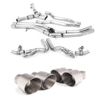 LAMBORGHINI URUS 2018+ 4.0 V8 650PS - MILLTEK SPORT OPF BACK EXHAUST SYSTEM WITH ACTIVE CENTRE
