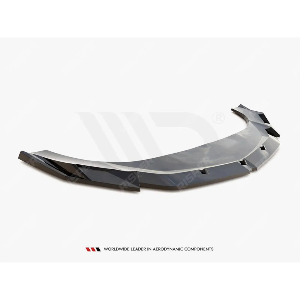 LAMBORGHINI URUS MK1 - MAXTON FRONT SPLITTER V1 - IN GLOSS BLACK