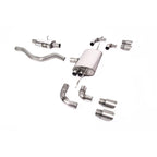 System For Land Rover Defender 110 3.0 L6 P400 - Milltek Sport Resonated (Quieter) OPF Back