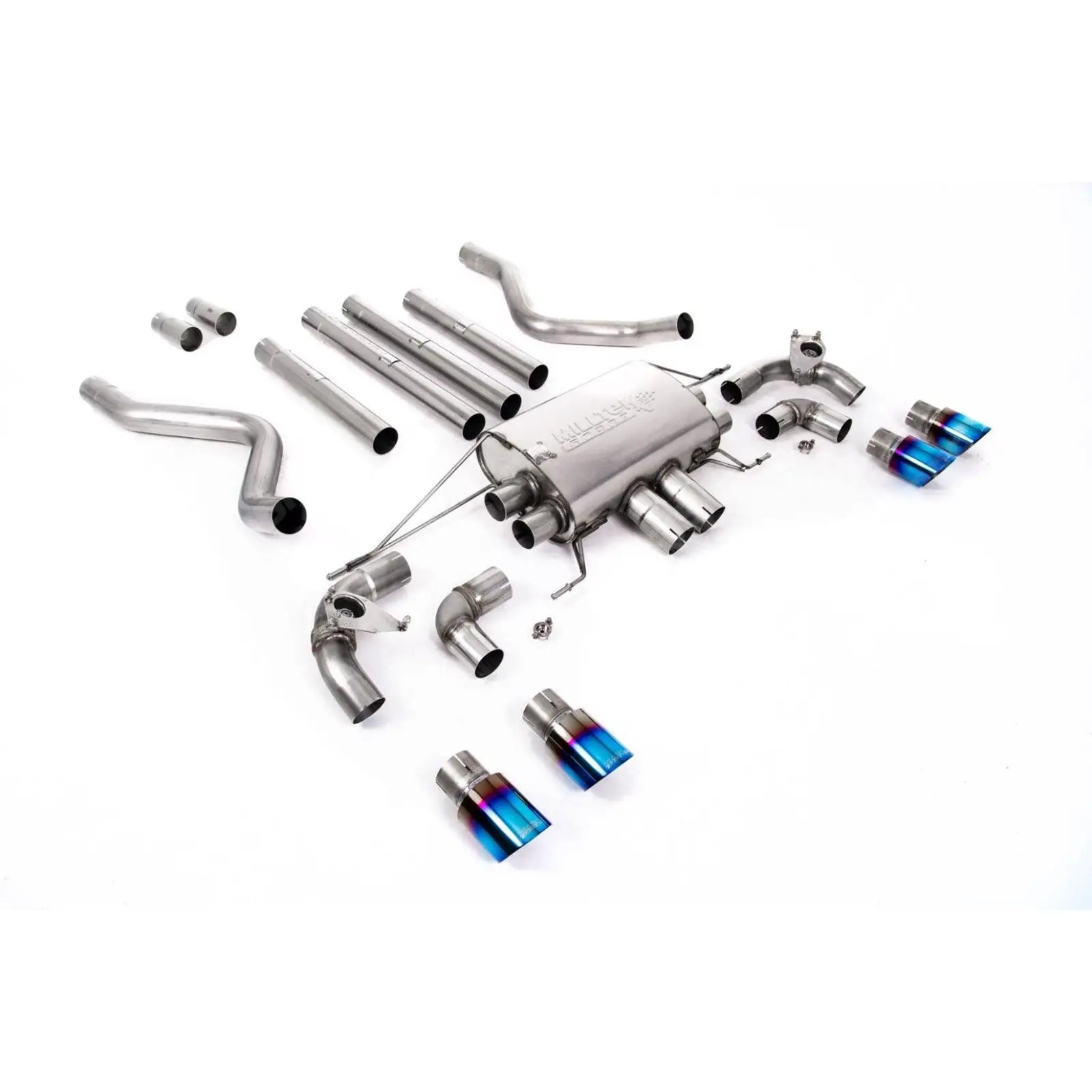 Land Rover Defender 110 5.0 V8 525PS - Milltek Sport Non-Resonated OPF Back System - Valved