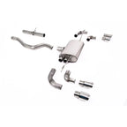 Land Rover Defender 90 2.0 L4 P300 & P400e - Milltek Sport Non-Resonated (Louder) OPF Back System