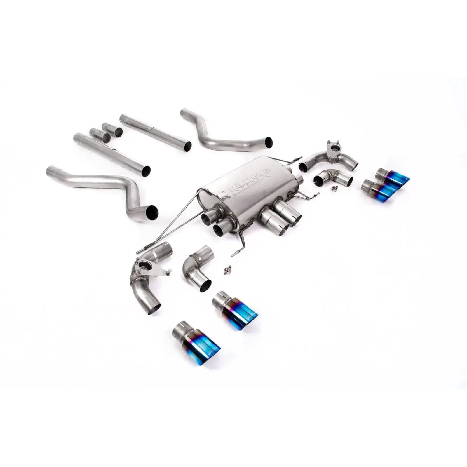 Land Rover Defender 90 5.0 V8 525PS - Milltek Sport Non-Resonated OPF Back System - Valved