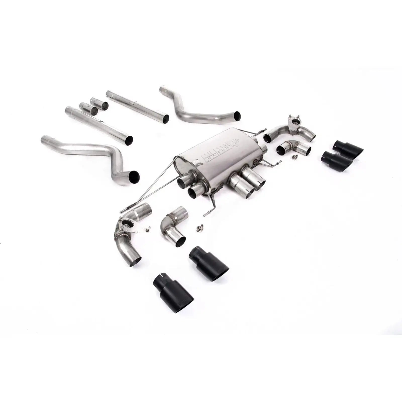 Land Rover Defender 90 5.0 V8 525PS - Milltek Sport Non-Resonated OPF Back System - Valved