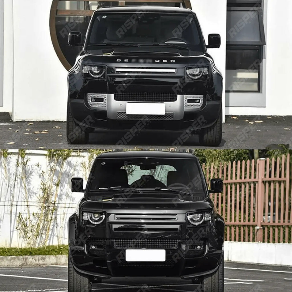 Land Rover Defender L663 110//90 2020 On - Full Exterior Front & Rear Black Pack 007