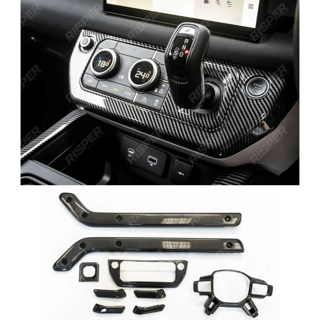 Land Rover Defender L663 2020 - 2024 Carbon Fiber Interior Trim Kit