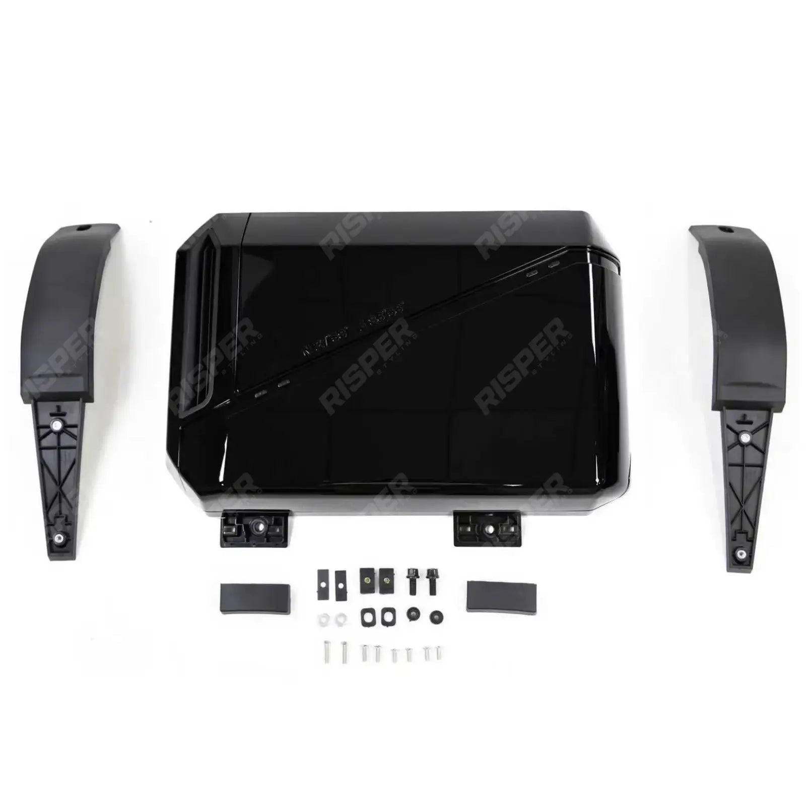 Land Rover Defender L663 90/110/130 2020 On OEM Style Side Storage Box - in Gloss Black